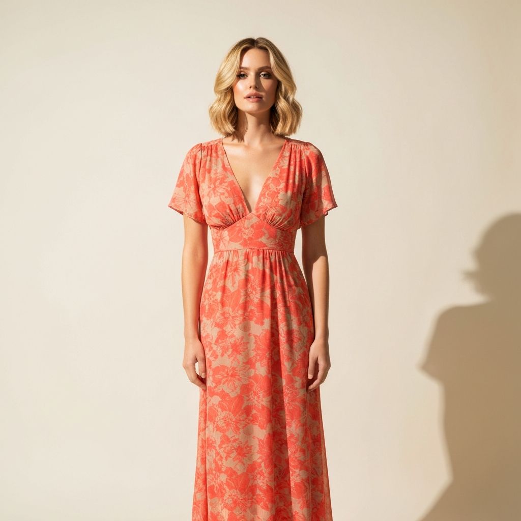 Vestido Floral Resort
