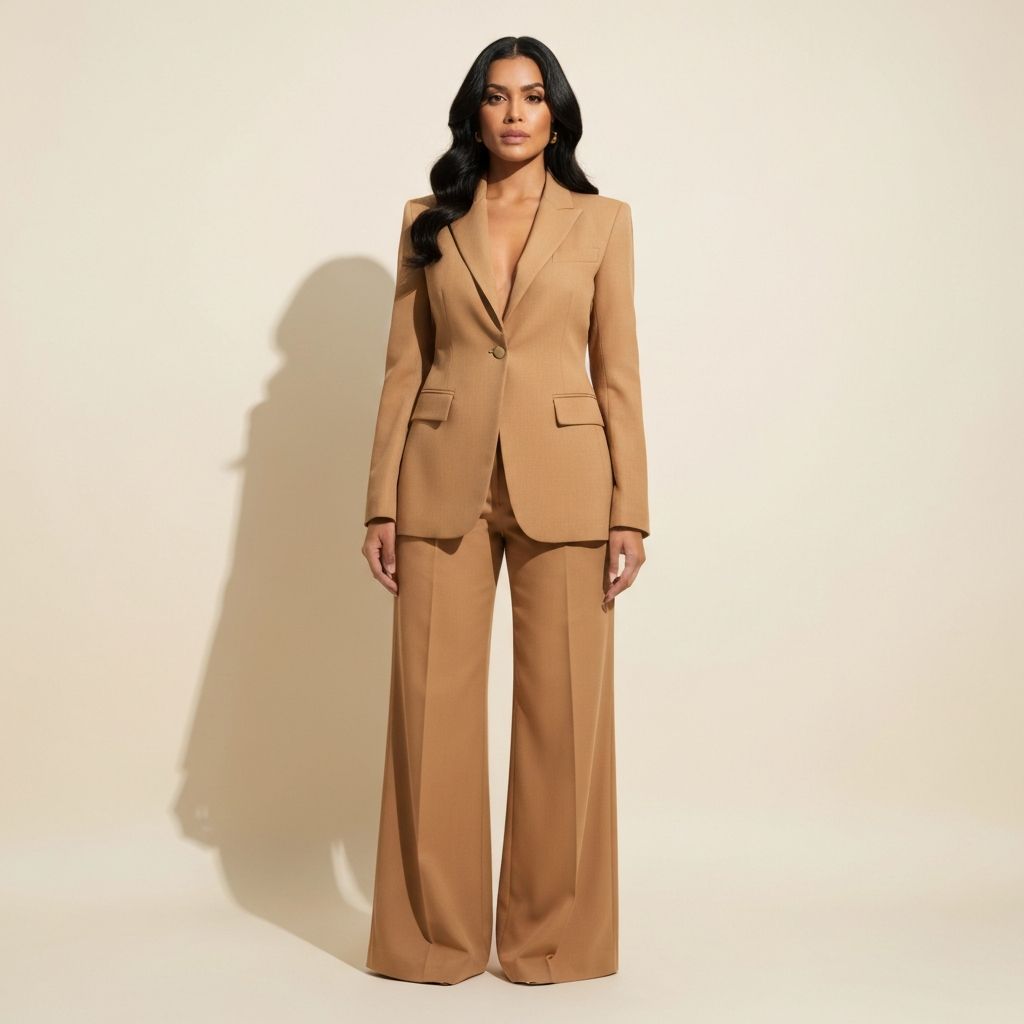 Conjunto Alfaiataria Areia