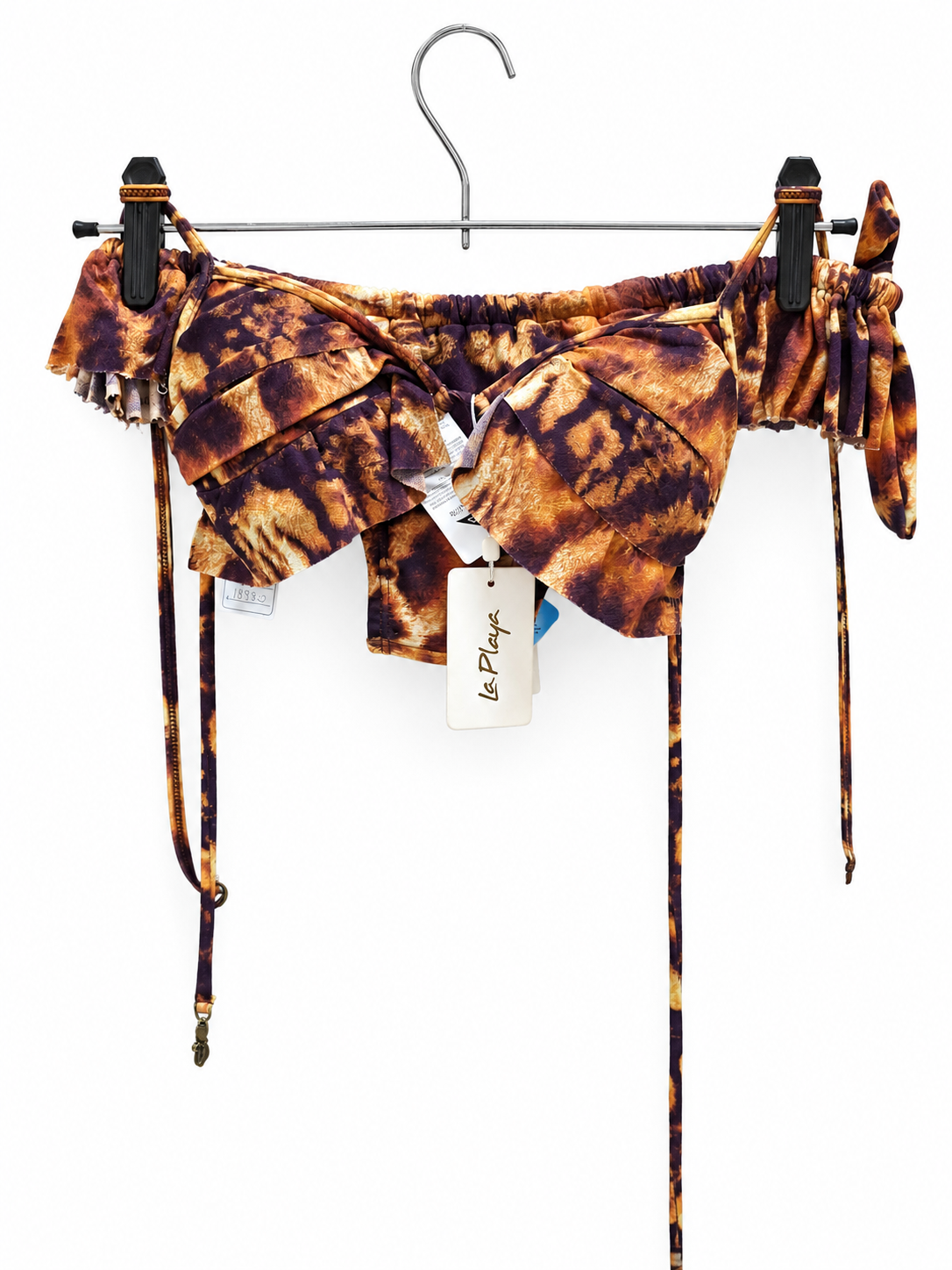 Biquíni tie-dye marrom
